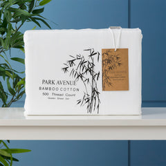 500 TC Split King Bamboo Cotton sheet set by Park Avenue