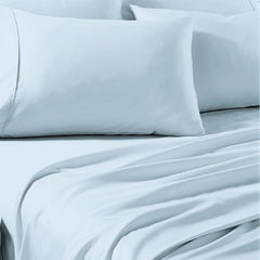 1500 Thread Count Premium Cotton Blend Duck Egg Sheet Set by Renee Taylor