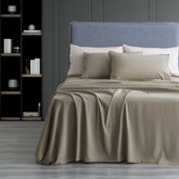 Cavallo Stone Washed 100 % French Linen Jade Sheet set by Renee Taylor