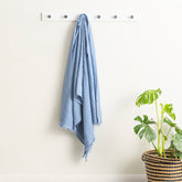 Cavallo Stone washed 100% Linen Throw by Renee Taylor