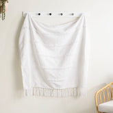 Cambridge Cotton Slub Tufted Throw by Renee Taylor