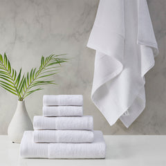 Retreat Cotton Tencel Antimicrobial 6 Piece Towel Set by Cloud Linen