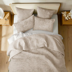 Blake Velvet Coverlet Set Nude by Renee Taylor