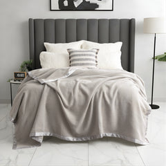 Australian 400 GSM Merino Wool Blanket Sand by Renee Taylor