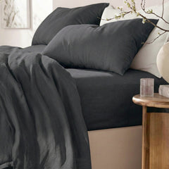 Washed Linen Cotton Sheet Set Magnet by Renee Taylor