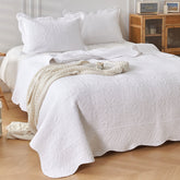 Antique White Coverlet Set Range by Classic Quilts