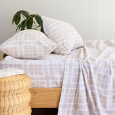 Enid Flannelette Sheet Set by Bambury