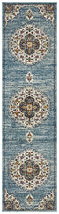 Babylon 202 Blue Runner Rug