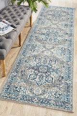 Babylon 207 Blue Runner Rug