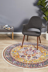 Babylon 207 Multi Round Rug