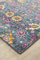 Babylon 210 Blue Runner Rug