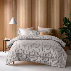 Brent 3 Piece Jacquard Comforter Set by Accessorize