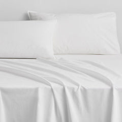 Bayley Washed Percale Sheet by Sheridan