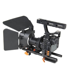 Sony A7 Cage Set With Stabilizer Follow Focus And Matte Box - Orange