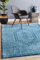 Eternal Whisper Vision Blue Rug