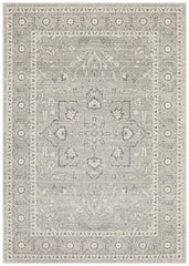 Evoke Silver Flower Transitional Rug