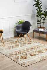 Oxford Contrast Rust Rug