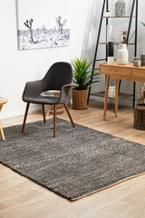Skandinavian 300 Black Rug