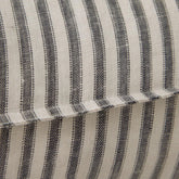 Abbotson Linen Ticking Stripe Breakfast Cushion by Sheridan