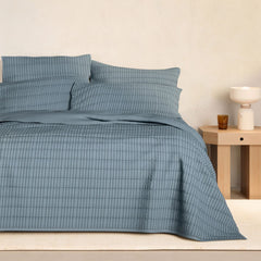 Bayley Washed Percale Bedcover by Sheridan