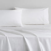Byren White Percale Sheet Set by Sheridan