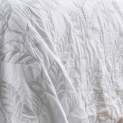 Botanical Leaves Bedspread set by Classic Quilts