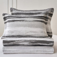 Windsor Grey Bedspread set by Classic Quilts