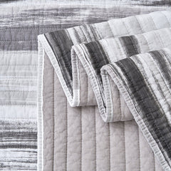 Windsor Grey Bedspread set by Classic Quilts