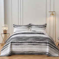 Windsor Grey Bedspread set by Classic Quilts