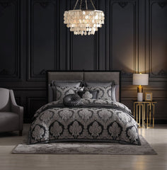 Emerson Granite Quilt Cover Set by Davinci