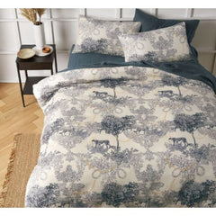 Matteo Printed Microfibre 3 Piece Comforter Set by The big Sleep