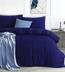 Elan Linen 100% Cotton Vintage Washed Quilt Cover Set