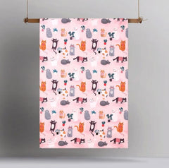 Miaow Glow in the Dark Quilt Cover Sets by Happy Kids