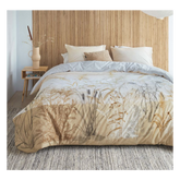 Florine Sand Cotton Percale Quilt Cover Sets by Bedding House