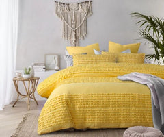 Betty Banana Quilt Cover by Vintage Design