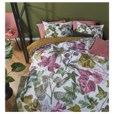 Ivy Multi Cotton Percale Quilt Cover Sets by Bedding House