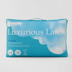 Luxurious Latex Classic Medium Profile Medium Feel Pillow by Sheridan