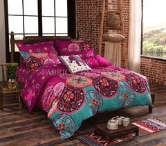 Mandala Quilt Cover Set by Fabric Fantastic