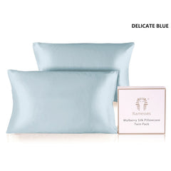 Mulberry Silk Pillowcases Twin Pack by Ramesses
