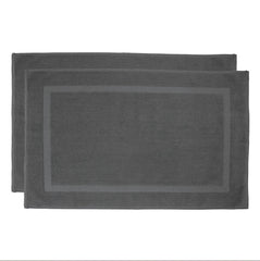 Elvire Bath Mats 2 pack by Bambury