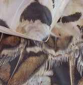 Giselle Natural Cotton Sateen Quilt Cover Sets by Bedding House