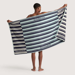 Solaya Logo Beach Towel by Sheridan
