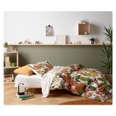 Taronga Printed Cotton Quilt Cover Sets by Happy Kids