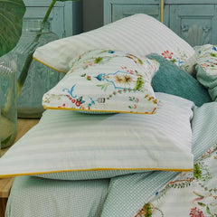 White Singerie Cotton Quilt Cover Set by Pip Studio