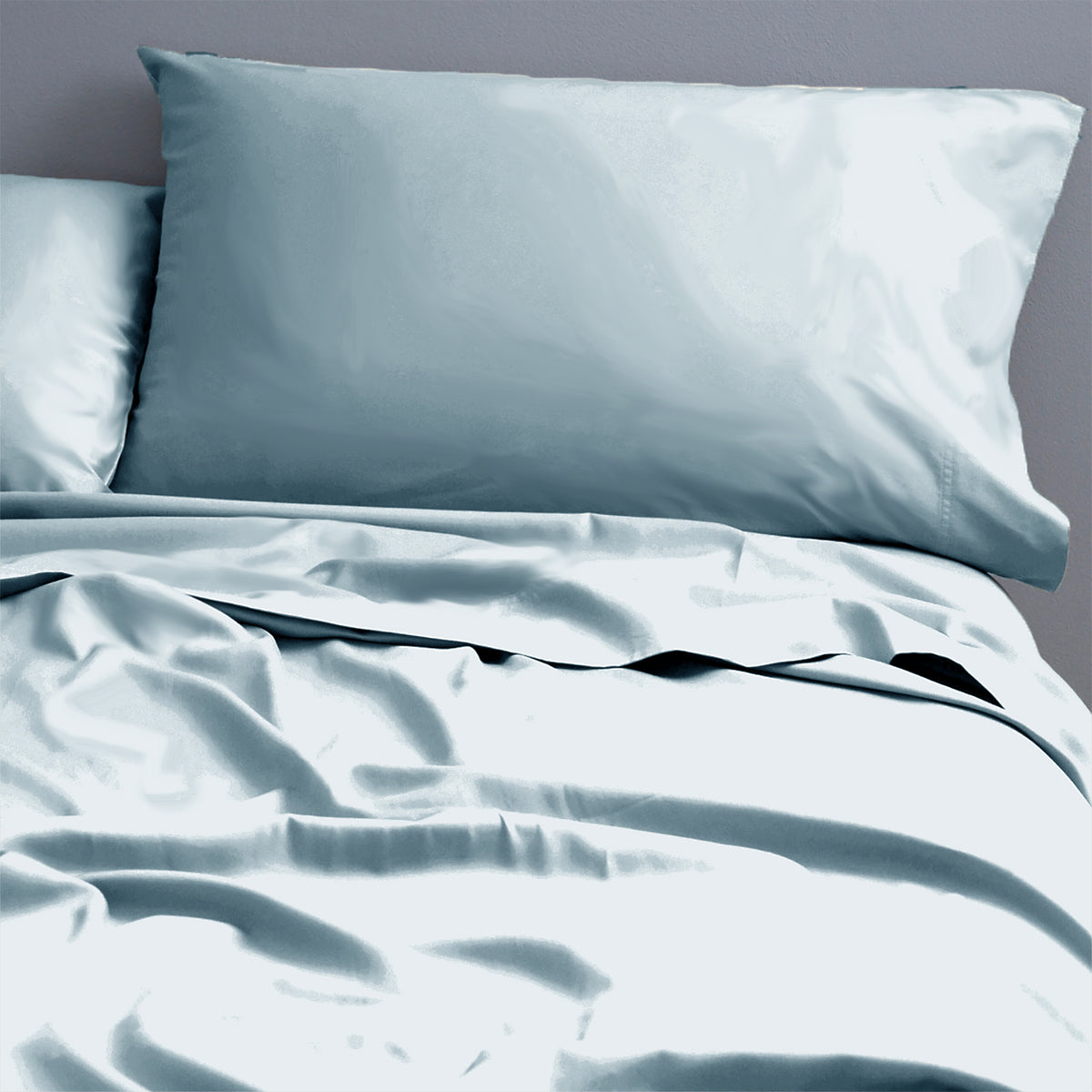 500 Thread Count Duck Egg Natural Cotton Sheet Set by Park Avenue