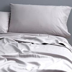500 Thread Count Silver Natural Cotton Sheet Set by Park Avenue