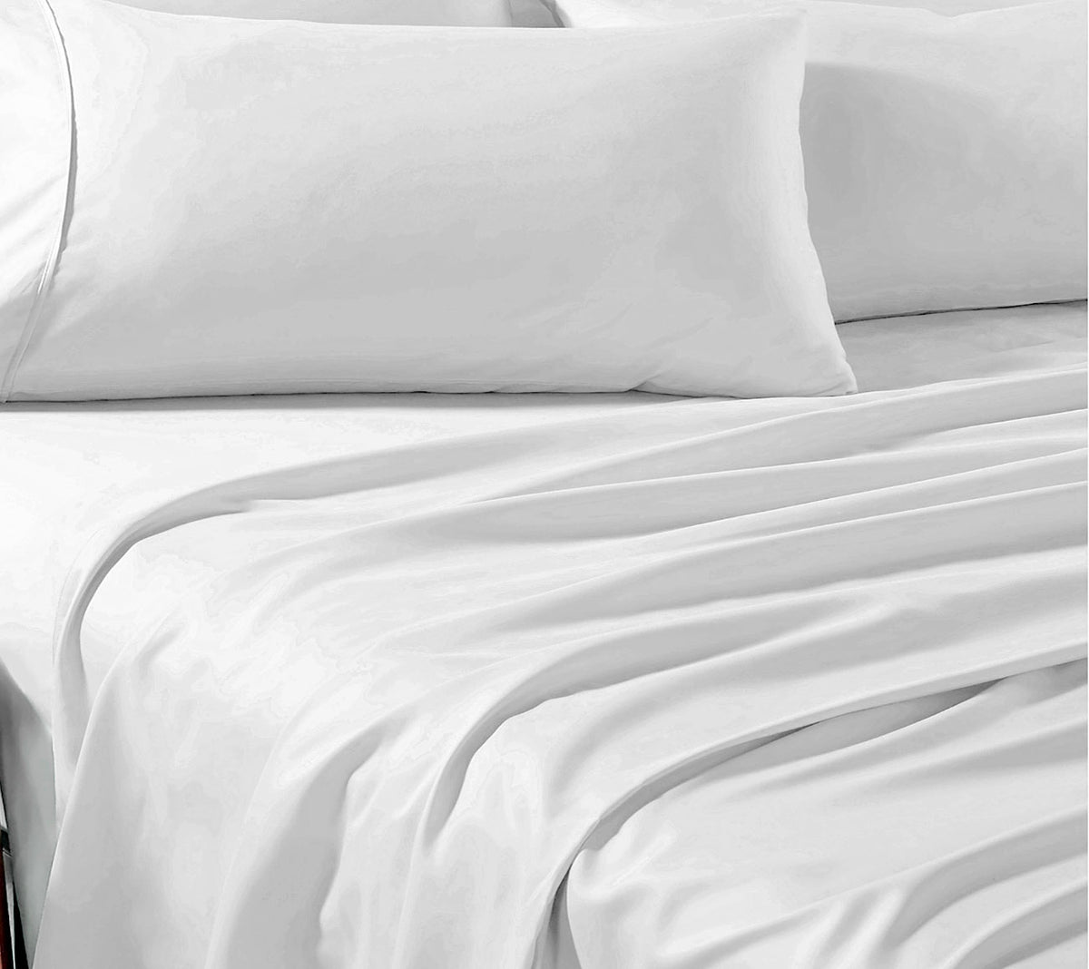 1500 Thread Count Premium Cotton Blend White Sheet Set by Renee Taylor