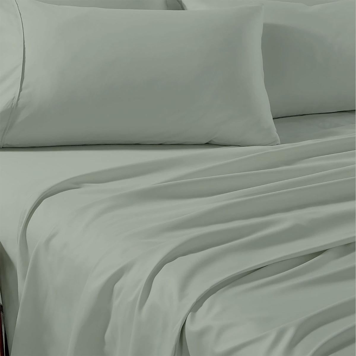1500 Thread Count Premium Cotton Blend Sage Sheet Set by Renee Taylor
