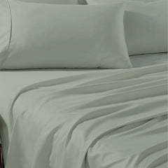 1500 Thread Count Premium Cotton Blend Sage Sheet Set by Renee Taylor