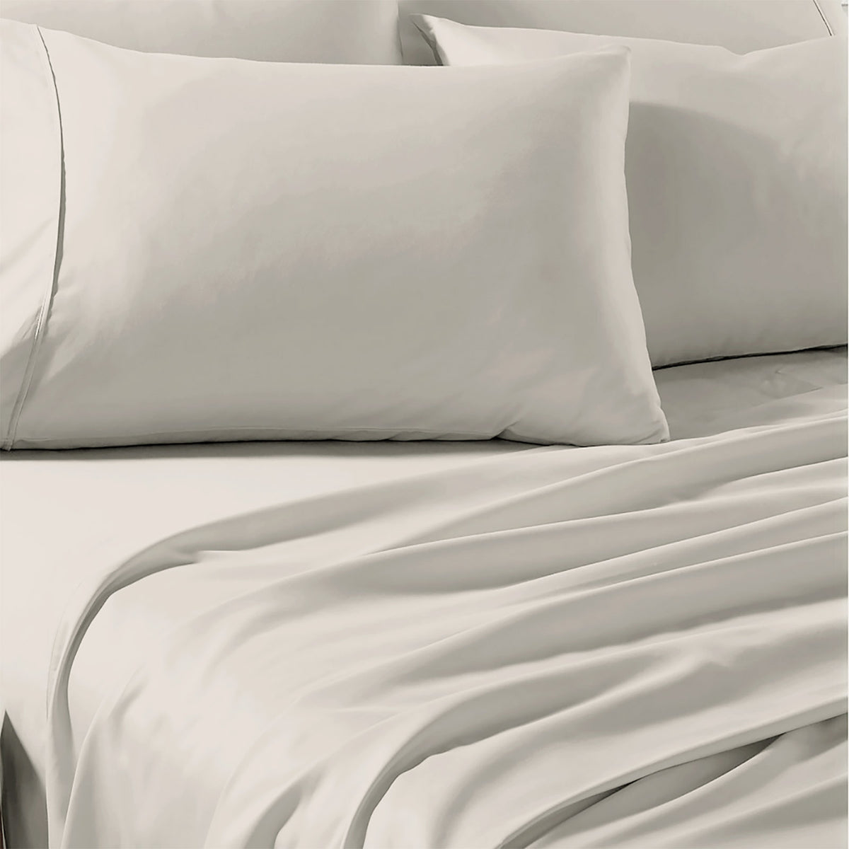 1500 Thread Count Premium Cotton Blend Bone Sheet Set by Renee Taylor